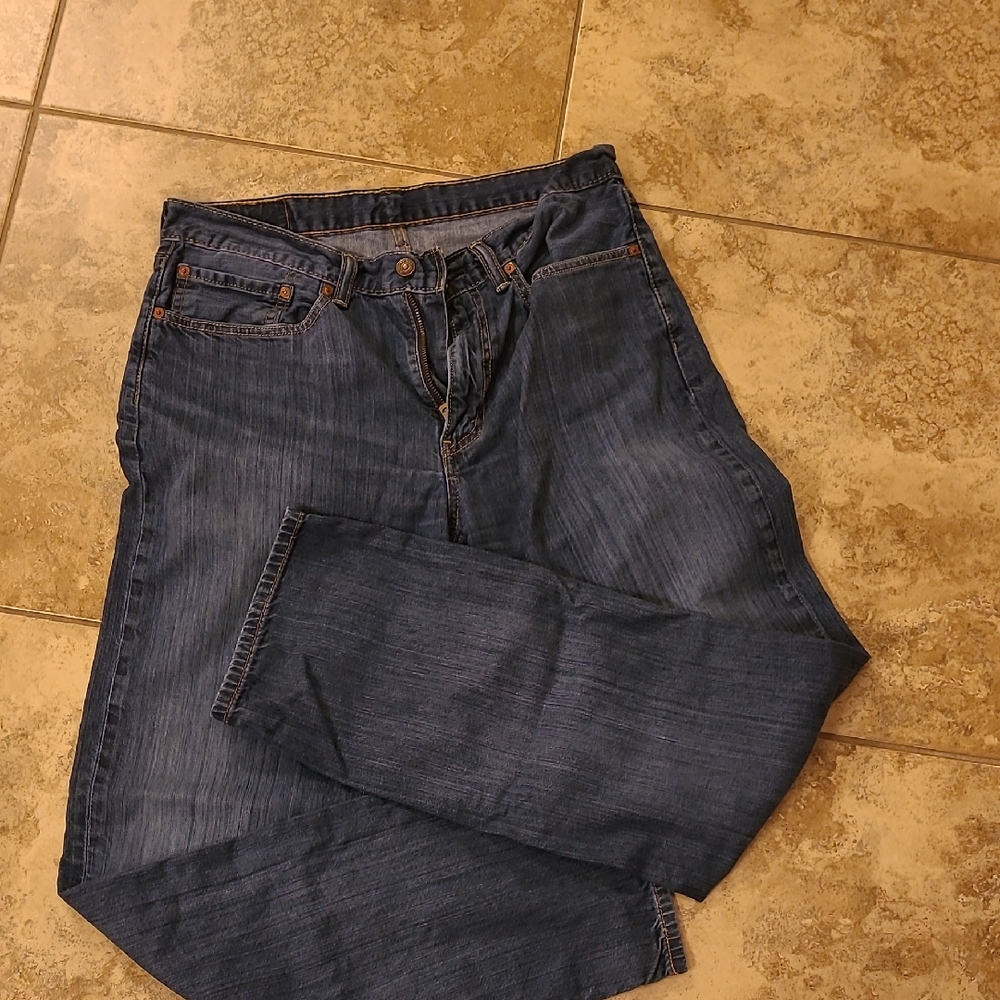 Levi's Dark Blue Denim Jeans